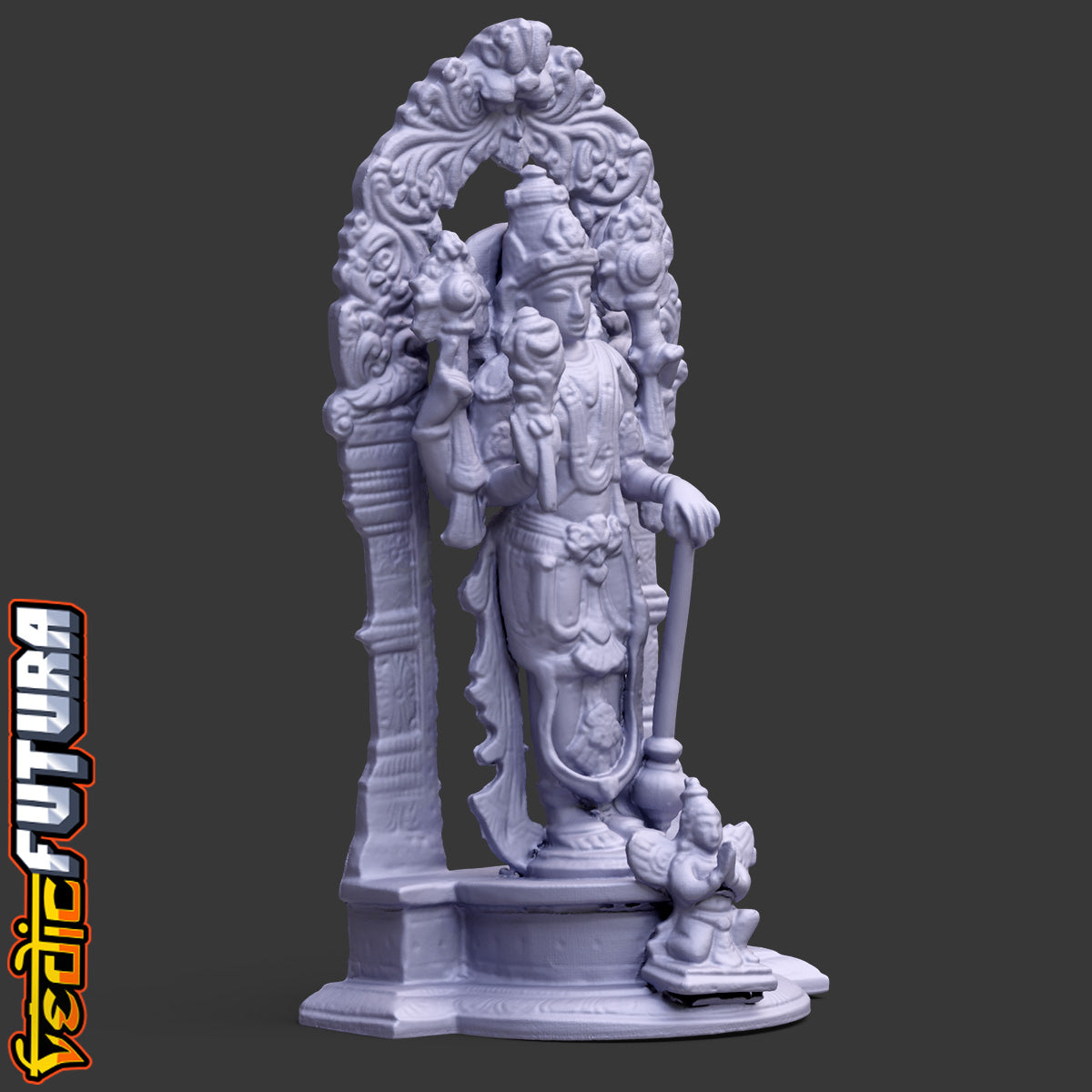 Vishnu beneath the Prabhavali