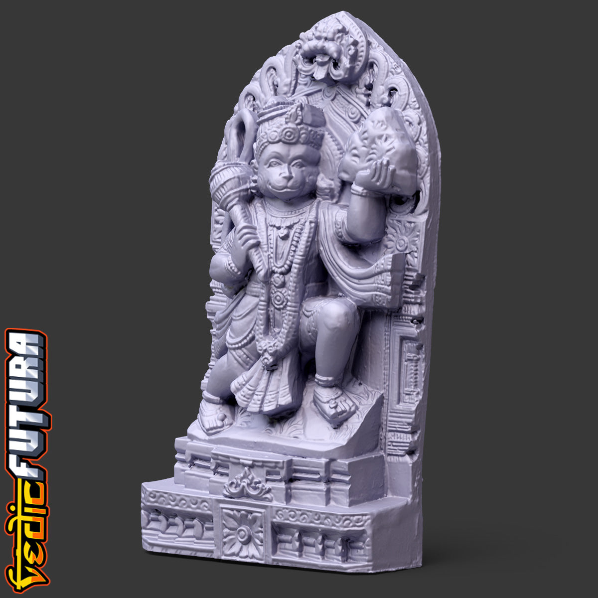 Hanuman with the Sanjeevani Mountain