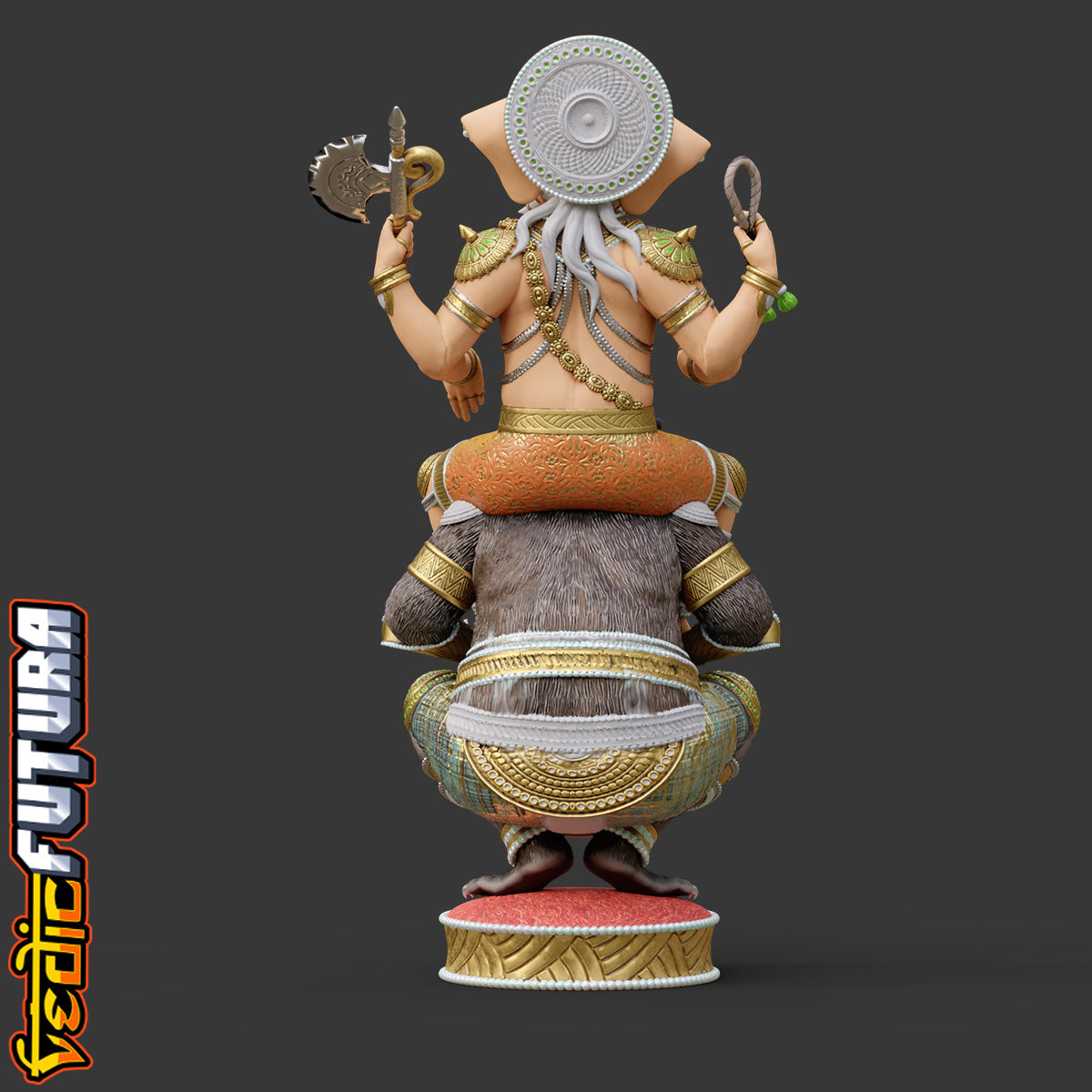 Guardian of Gateways: Ganesh Astride the Rat