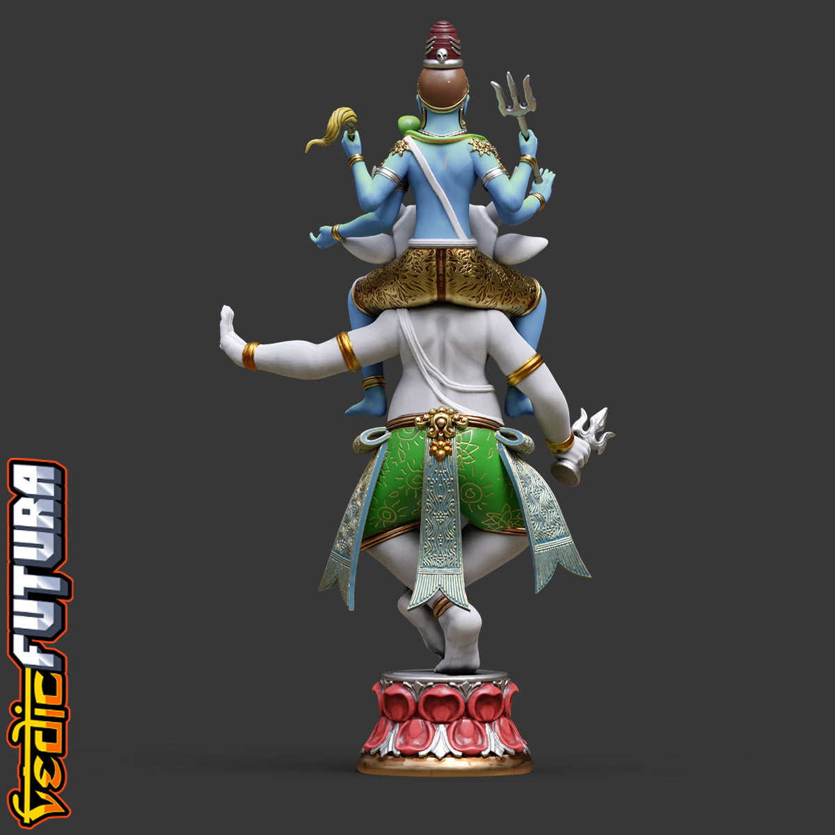 Tandava on Nandi: Balinese Shiva