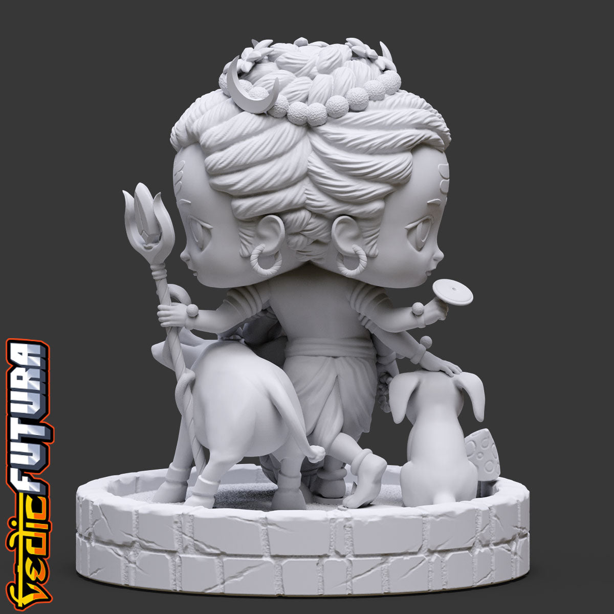 Chibi Dattatreya: The Divine Yogi of the Trimurti