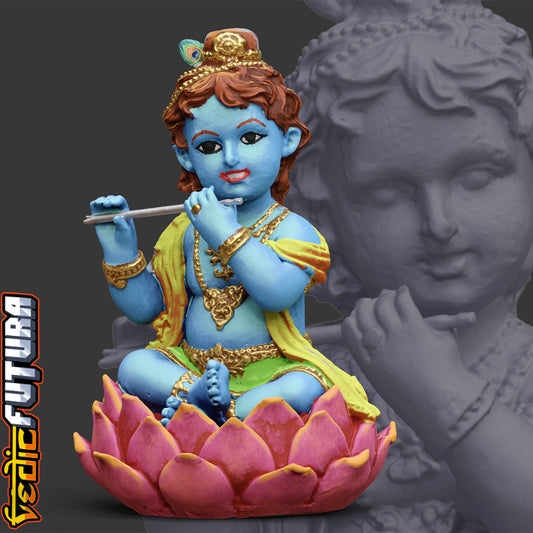 Bala Krishna on the Lotus