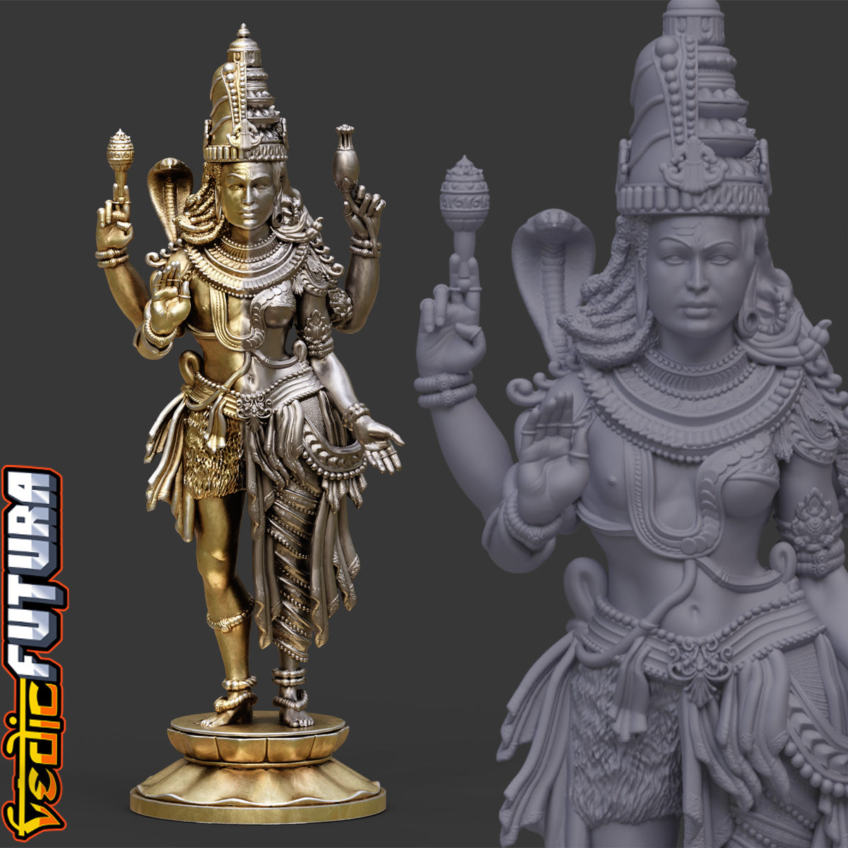 Ardhanarishvara: Shiva–Parvati as One