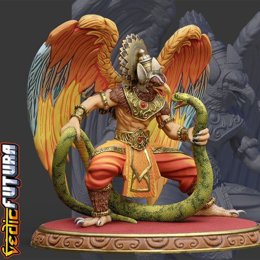 Garuda Subduing Nāga