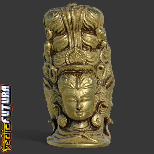 Mukhalinga of Shiva-Shakti