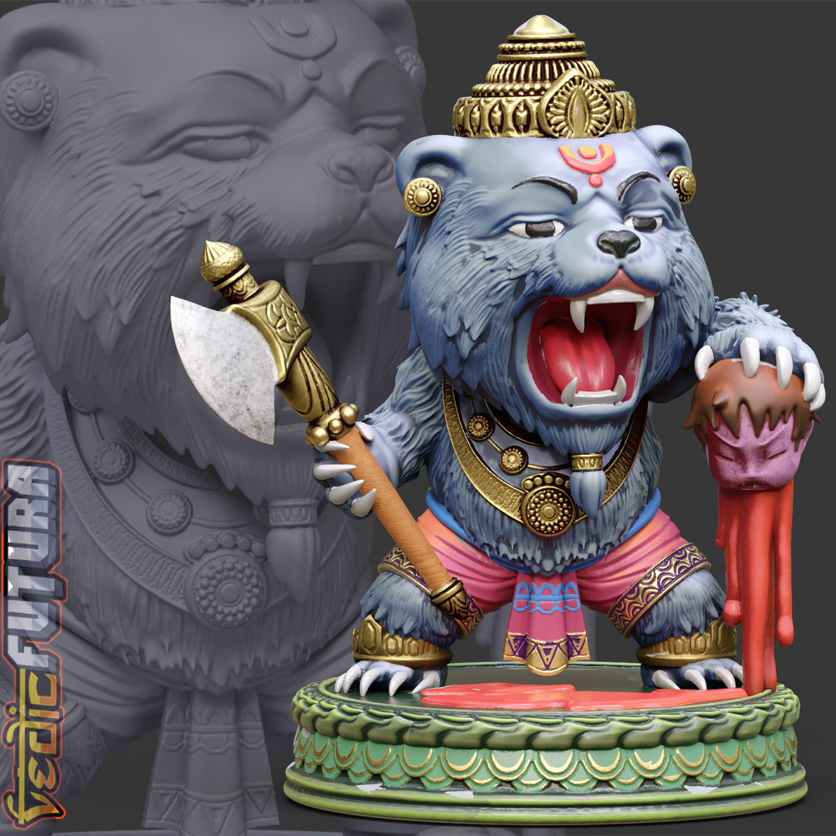 Chibi Bear-King Jambavan, Mentor of Hanuman
