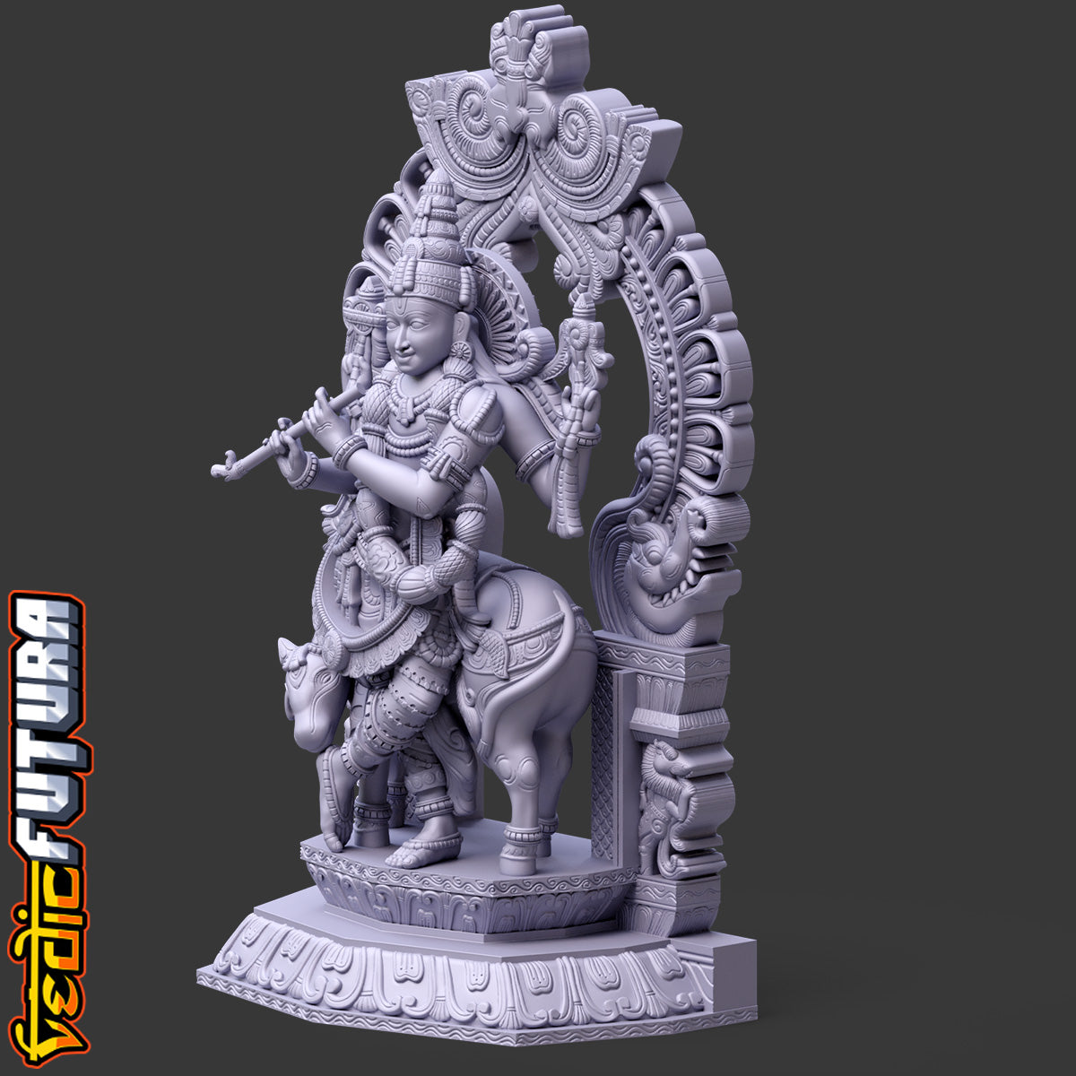 Venu Gopala under the Makara Torana