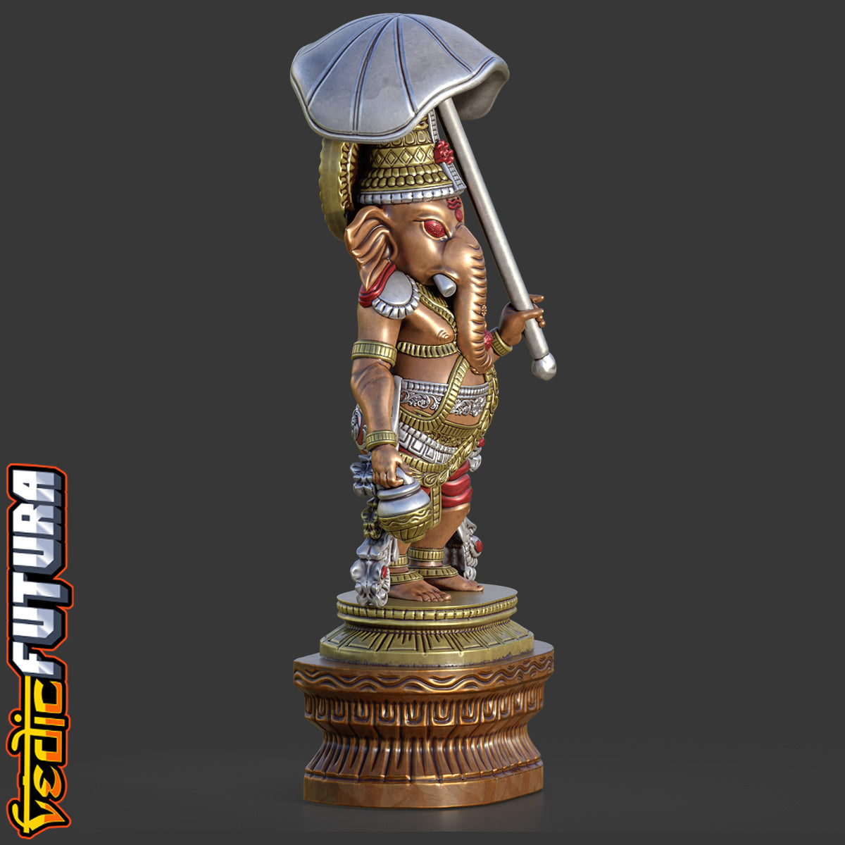 Vamana Ganesha: The Divine Dwarf Avatar Reimagined