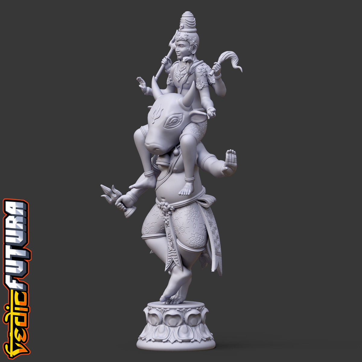Tandava on Nandi: Balinese Shiva