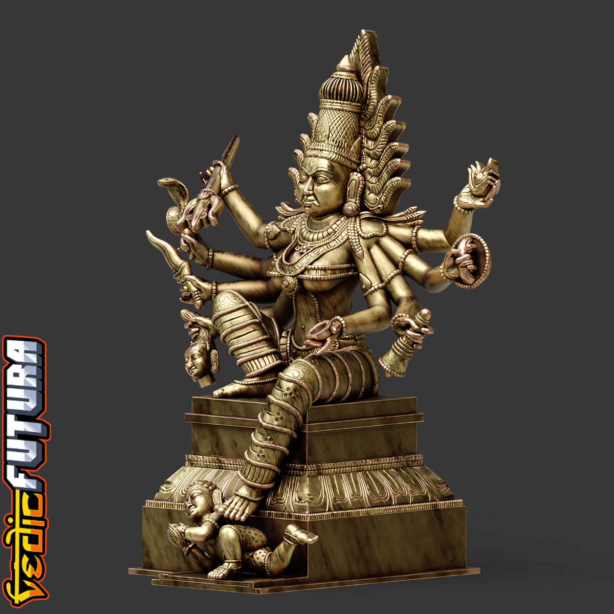Kali Crushing Apasmara