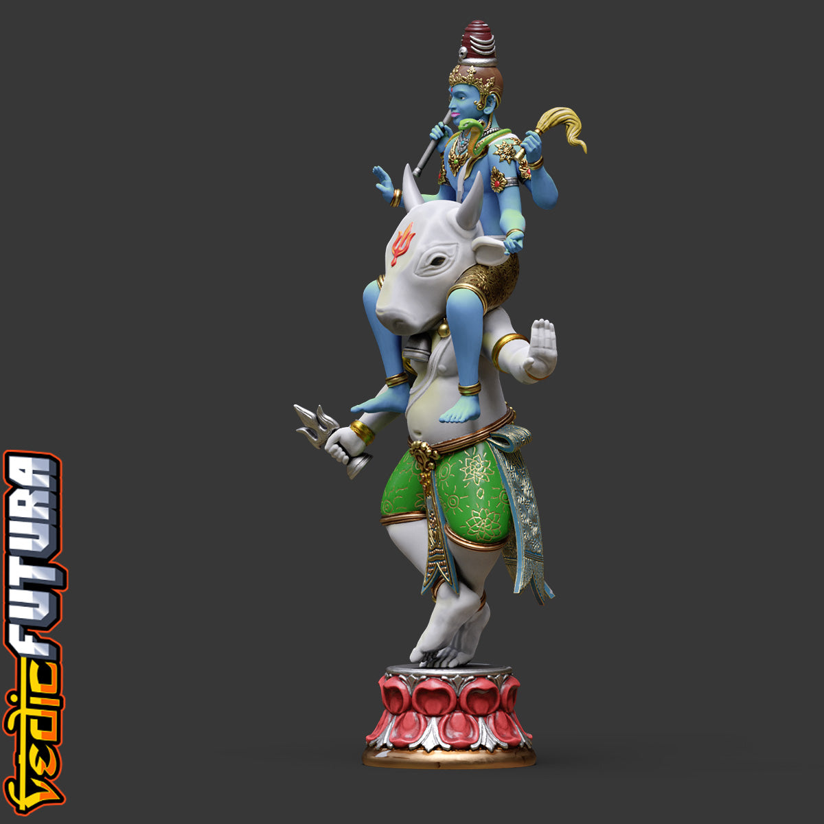 Tandava on Nandi: Balinese Shiva