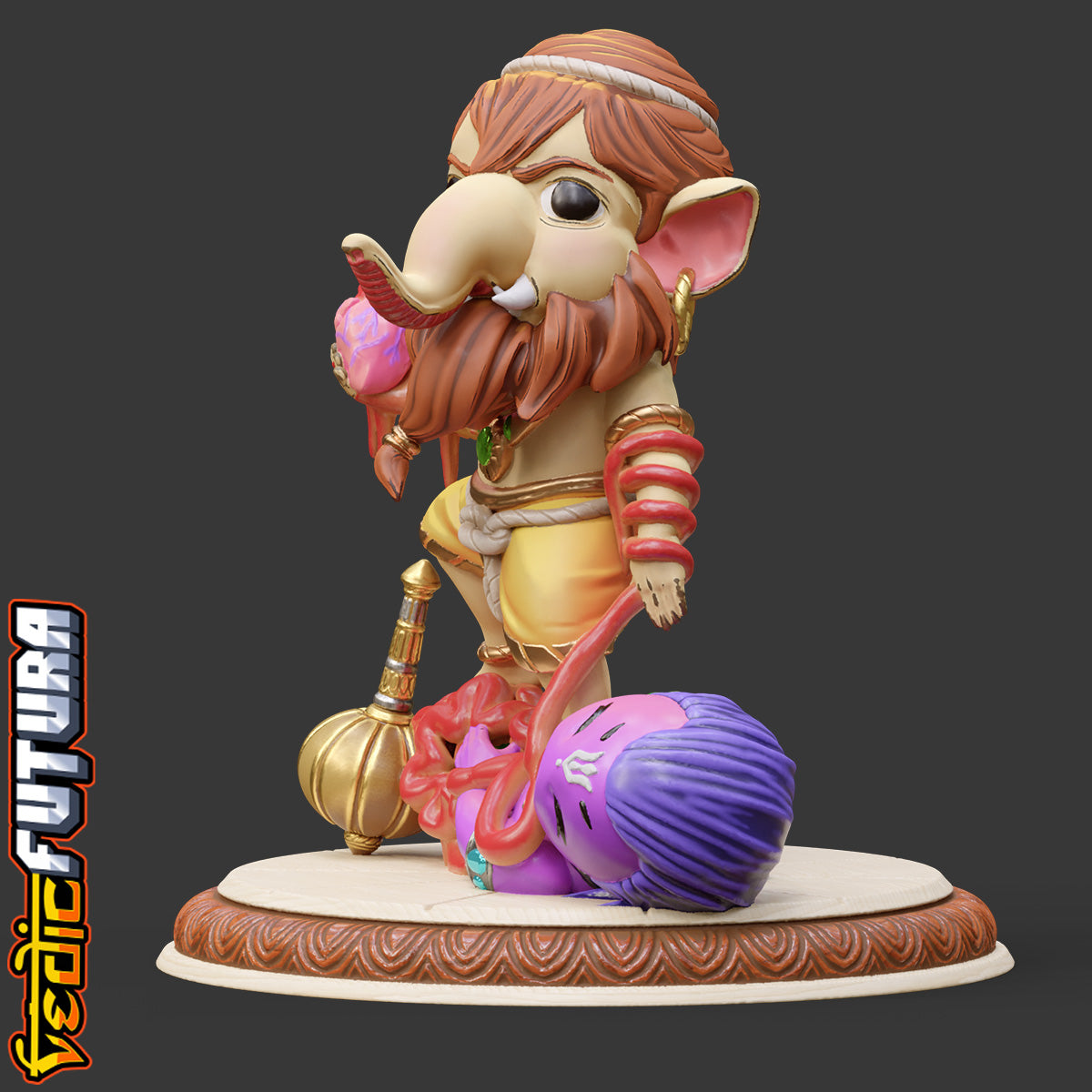 Chibi Narasimha Ganapati: Slayer of Hiranyakashipu