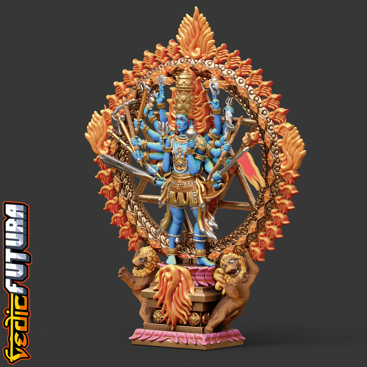 Maha Sudarshana: Guardian of the Dharma Chakra