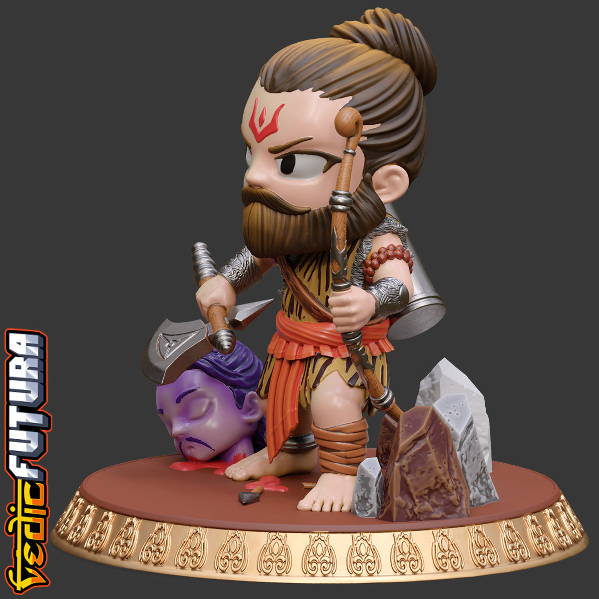 Chibi Parashurama: The Warrior Sage