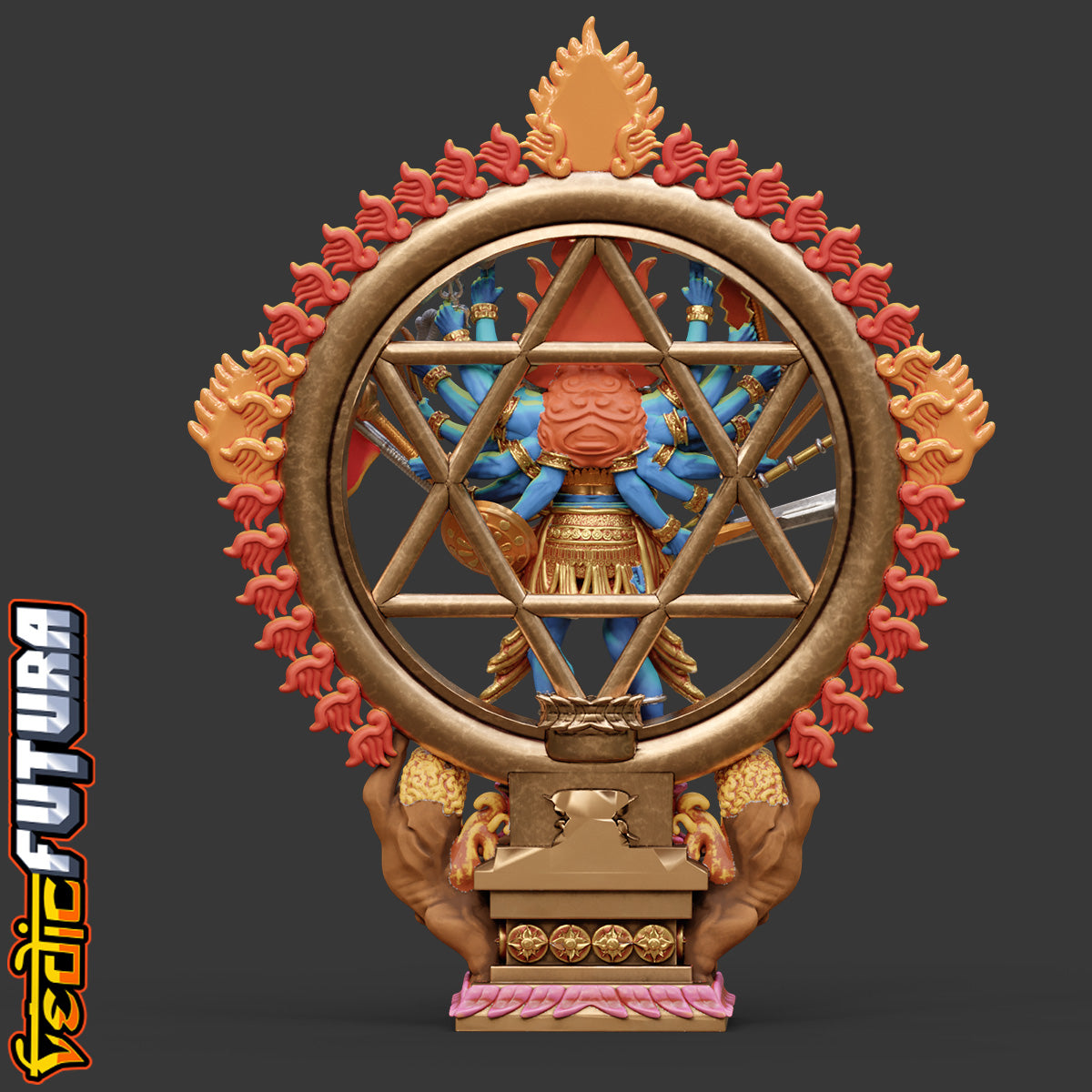 Maha Sudarshana: Guardian of the Dharma Chakra