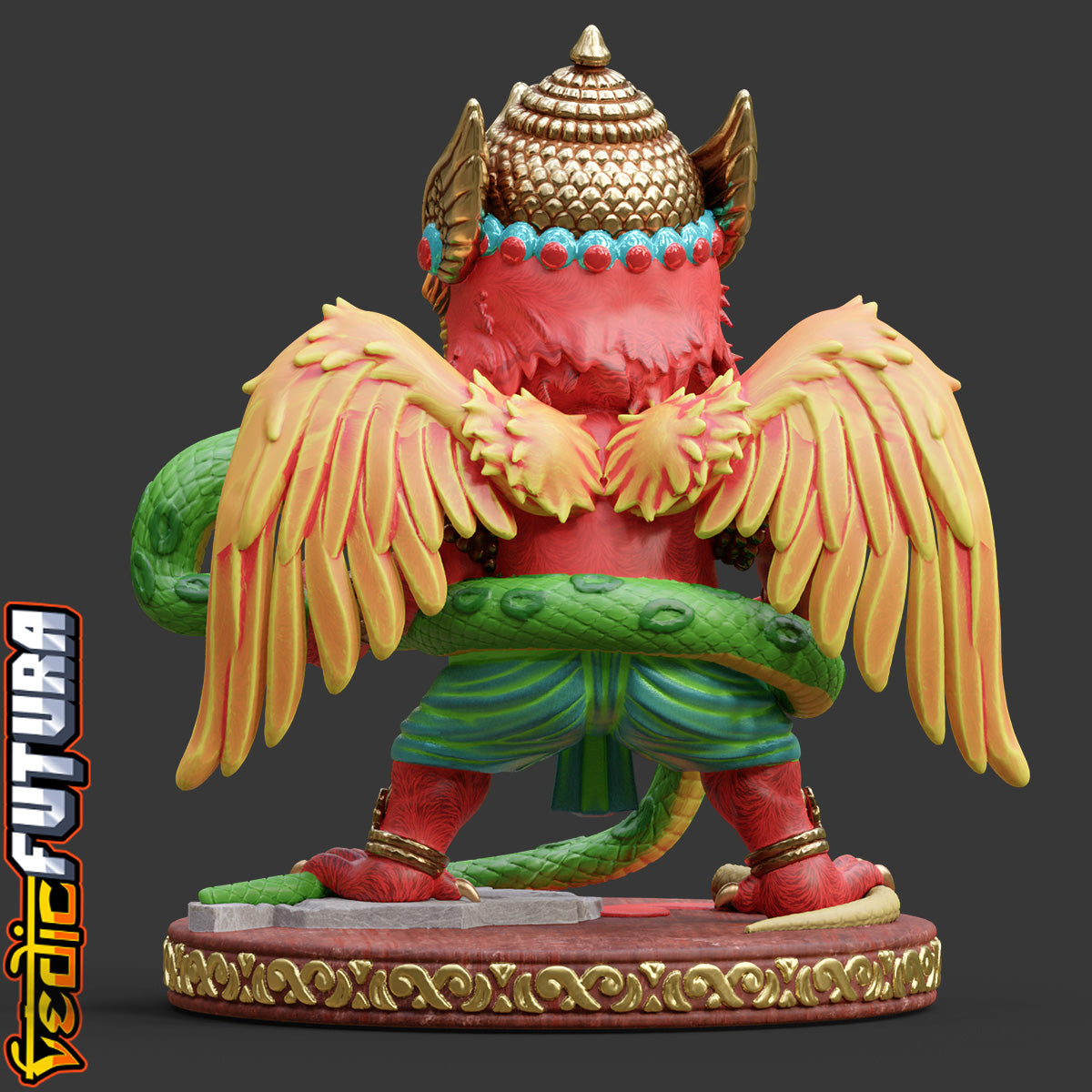 Chibi Garuda: Subduer of the Naga