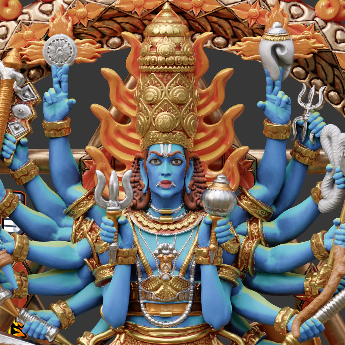 Maha Sudarshana: Guardian of the Dharma Chakra