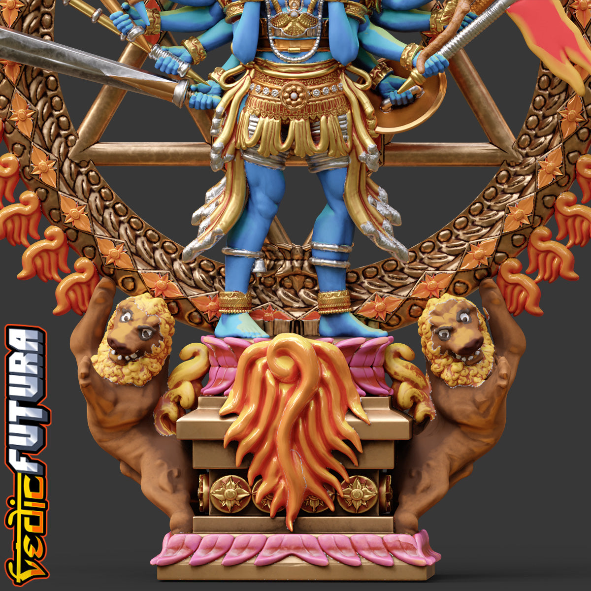 Maha Sudarshana: Guardian of the Dharma Chakra