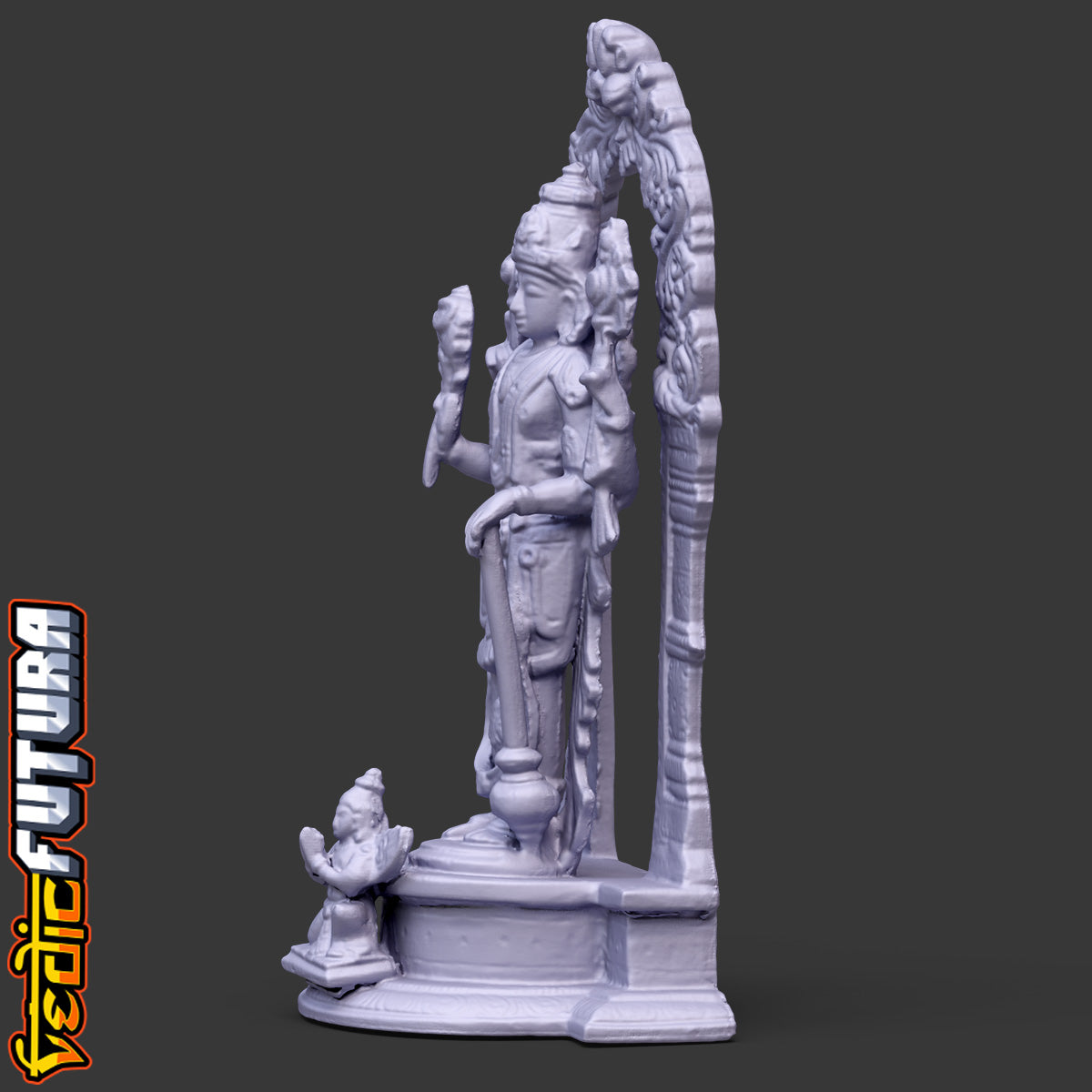 Vishnu beneath the Prabhavali