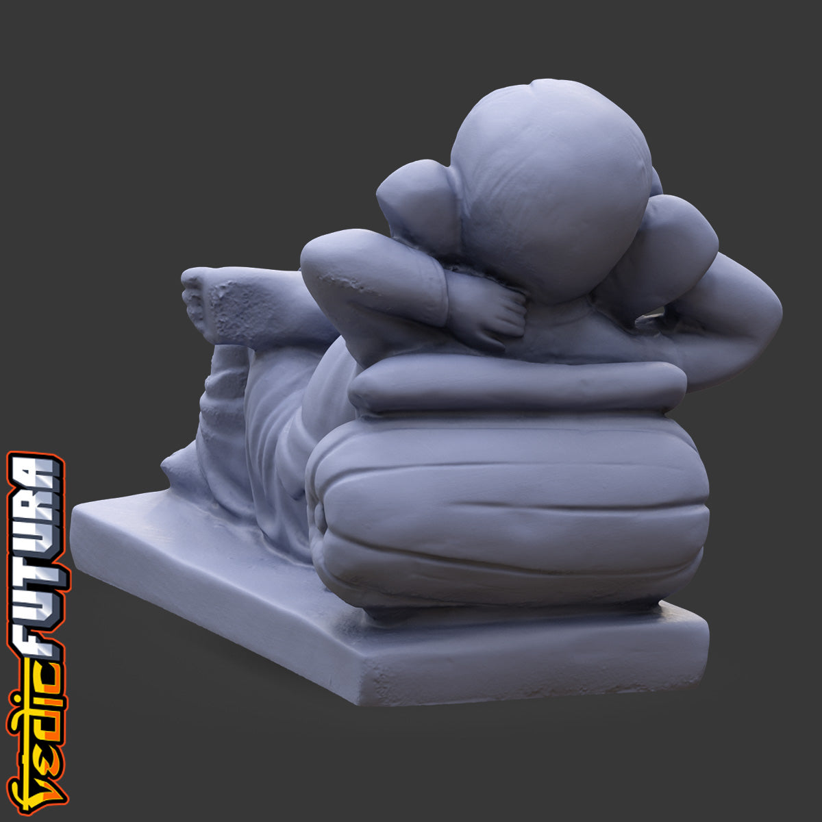Sleeping Ganesha with Mooshak