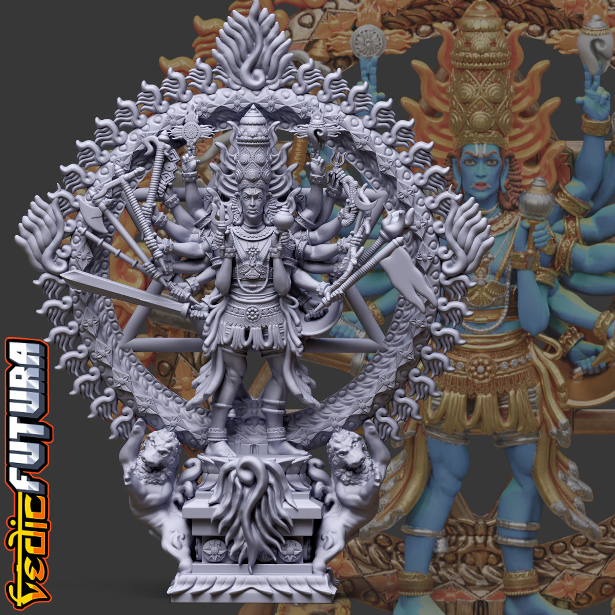 Maha Sudarshana: Guardian of the Dharma Chakra