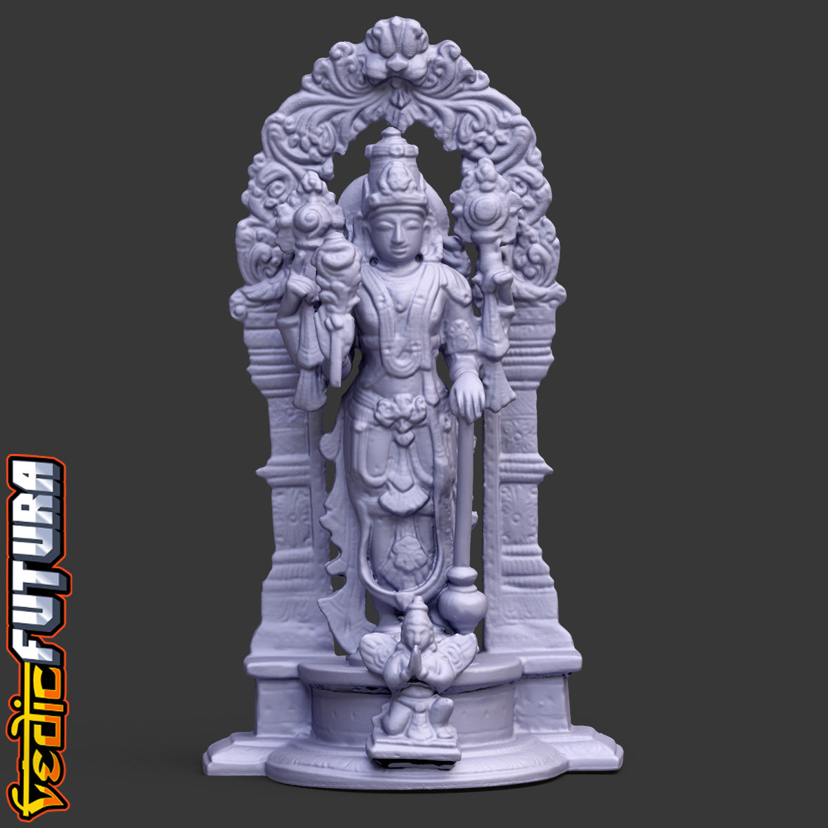 Vishnu beneath the Prabhavali