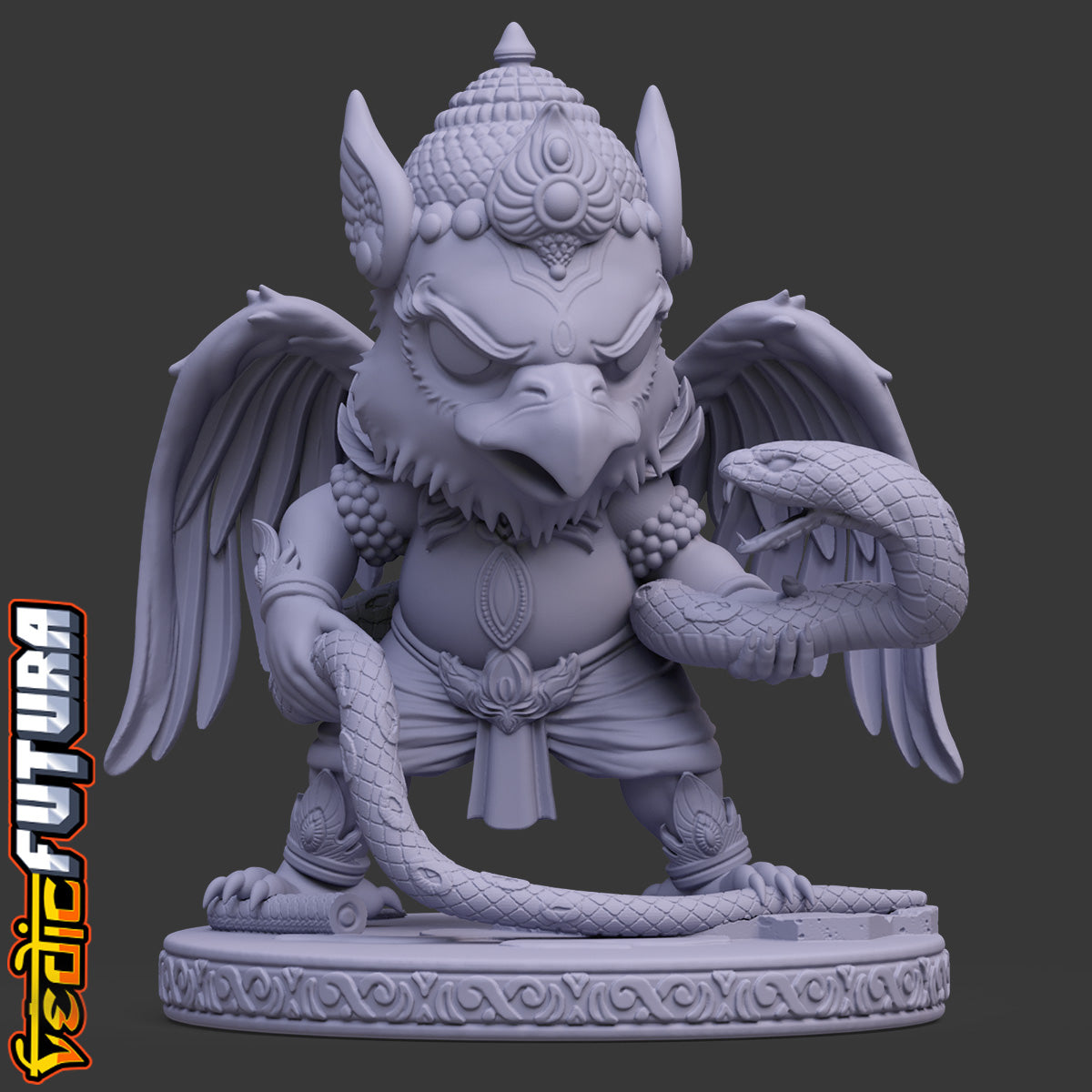 Chibi Garuda: Subduer of the Naga