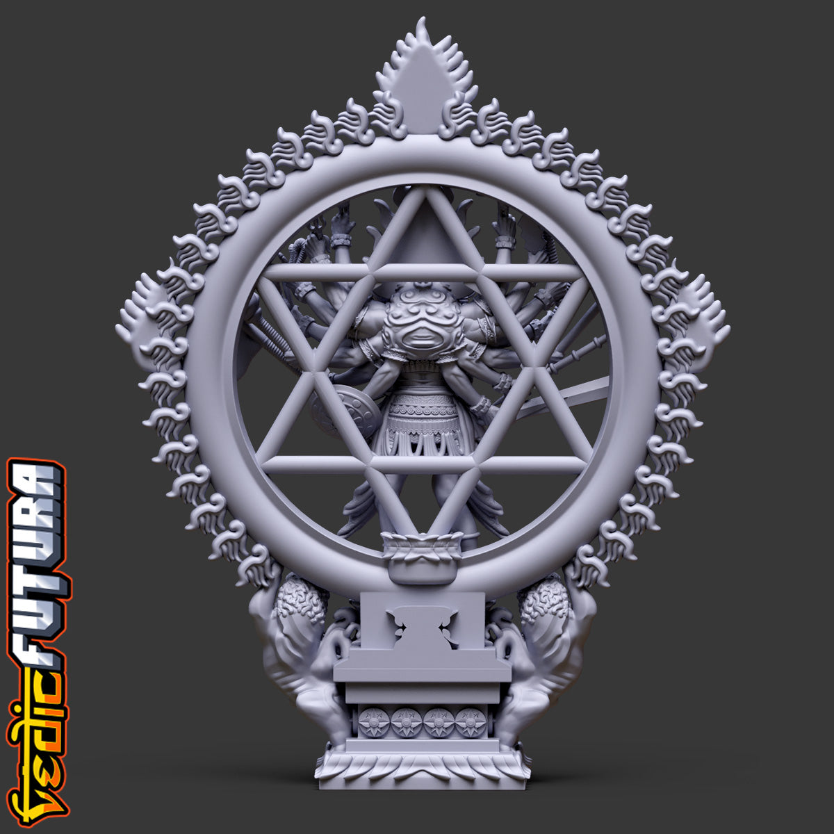 Maha Sudarshana: Guardian of the Dharma Chakra