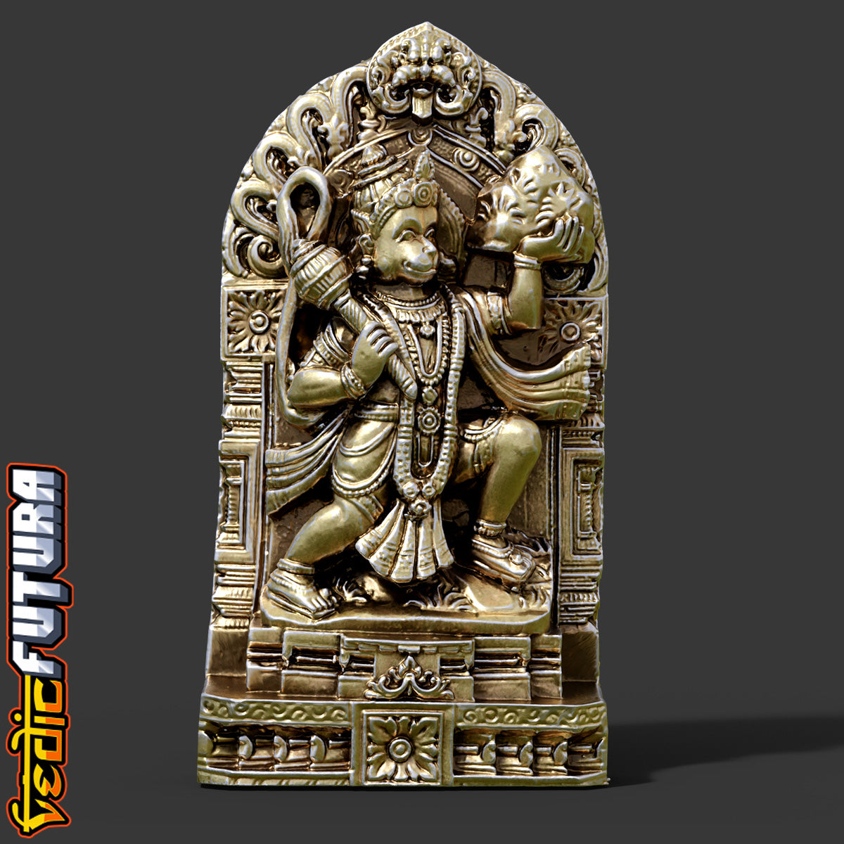 Hanuman with the Sanjeevani Mountain