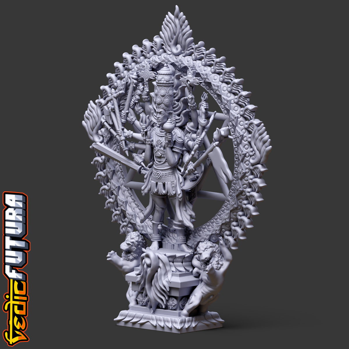 Maha Sudarshana: Guardian of the Dharma Chakra