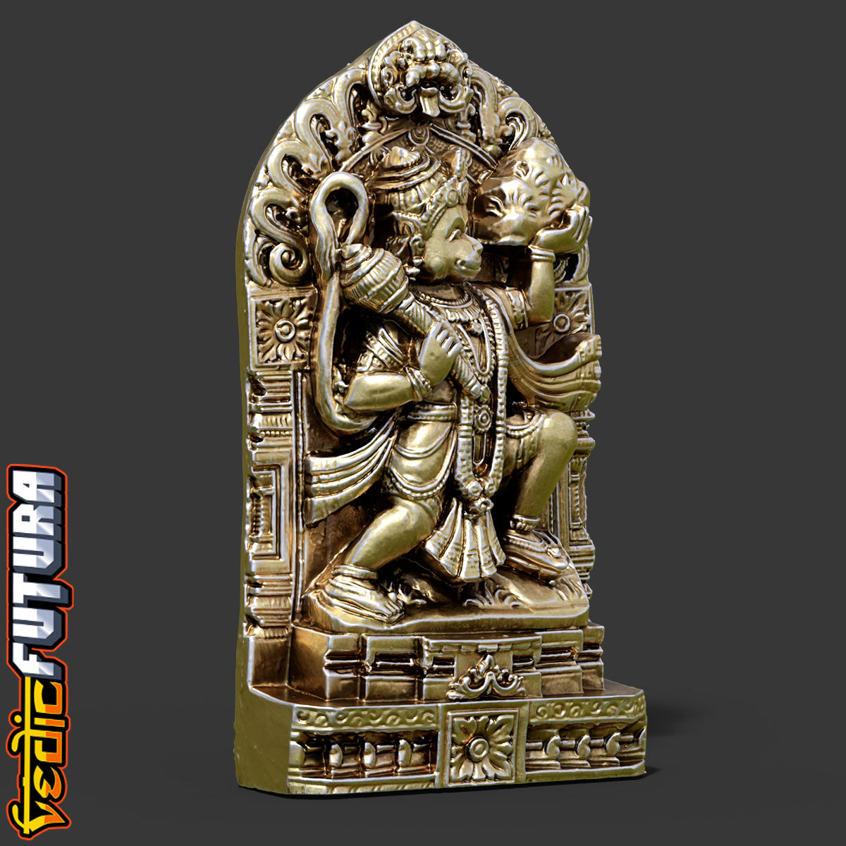 Hanuman with the Sanjeevani Mountain