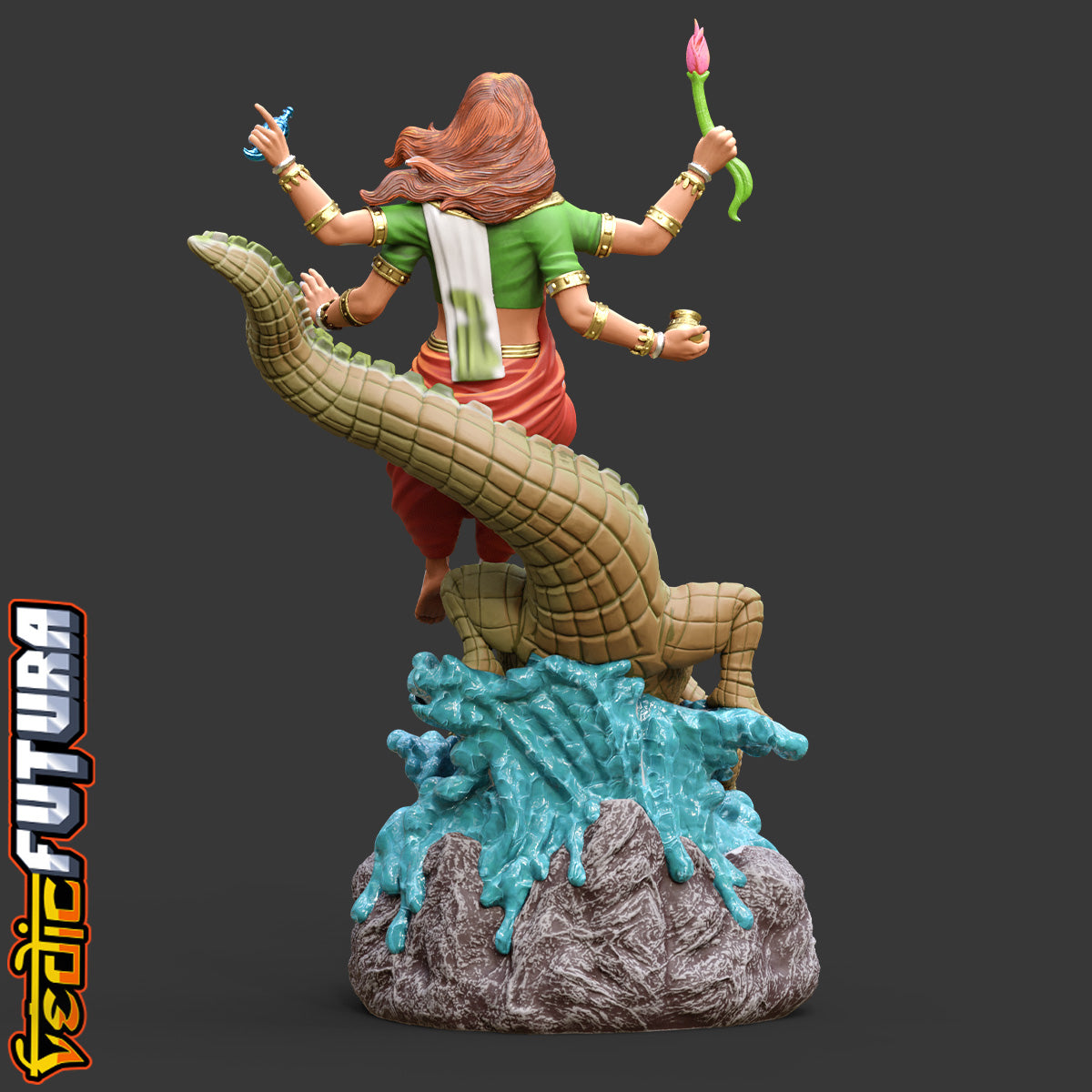 Makara-Vahana Ganga: Guardian of the Waters