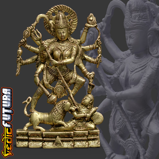 Mahishasura Mardini:Epic Bronze Sculpture