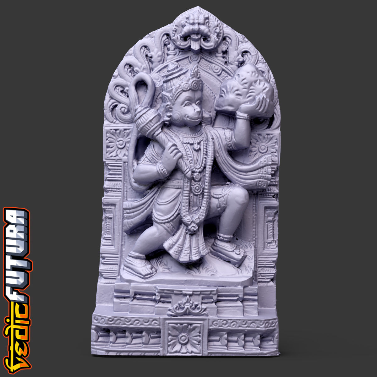 Hanuman with the Sanjeevani Mountain