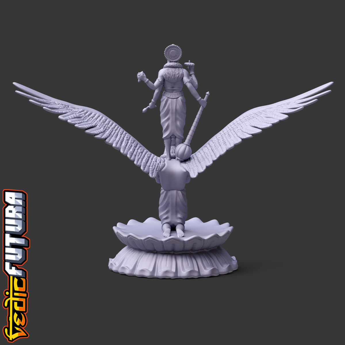 Vishnu on Garuda