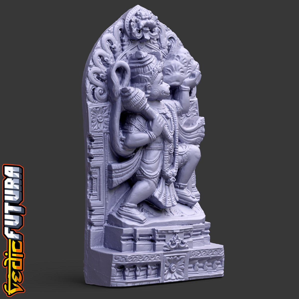Hanuman with the Sanjeevani Mountain
