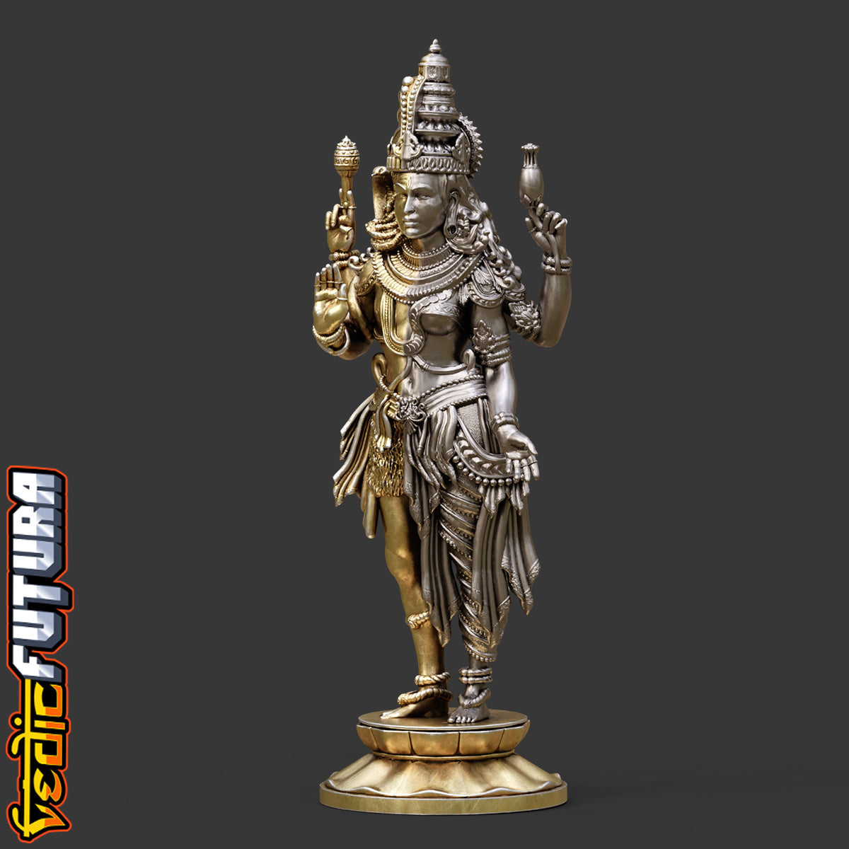 Ardhanarishvara: Shiva–Parvati as One