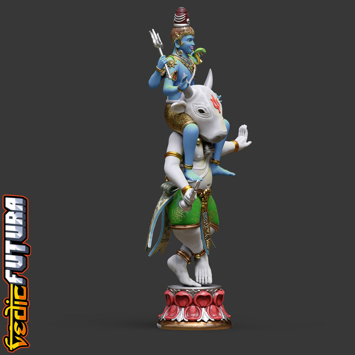 Tandava on Nandi: Balinese Shiva