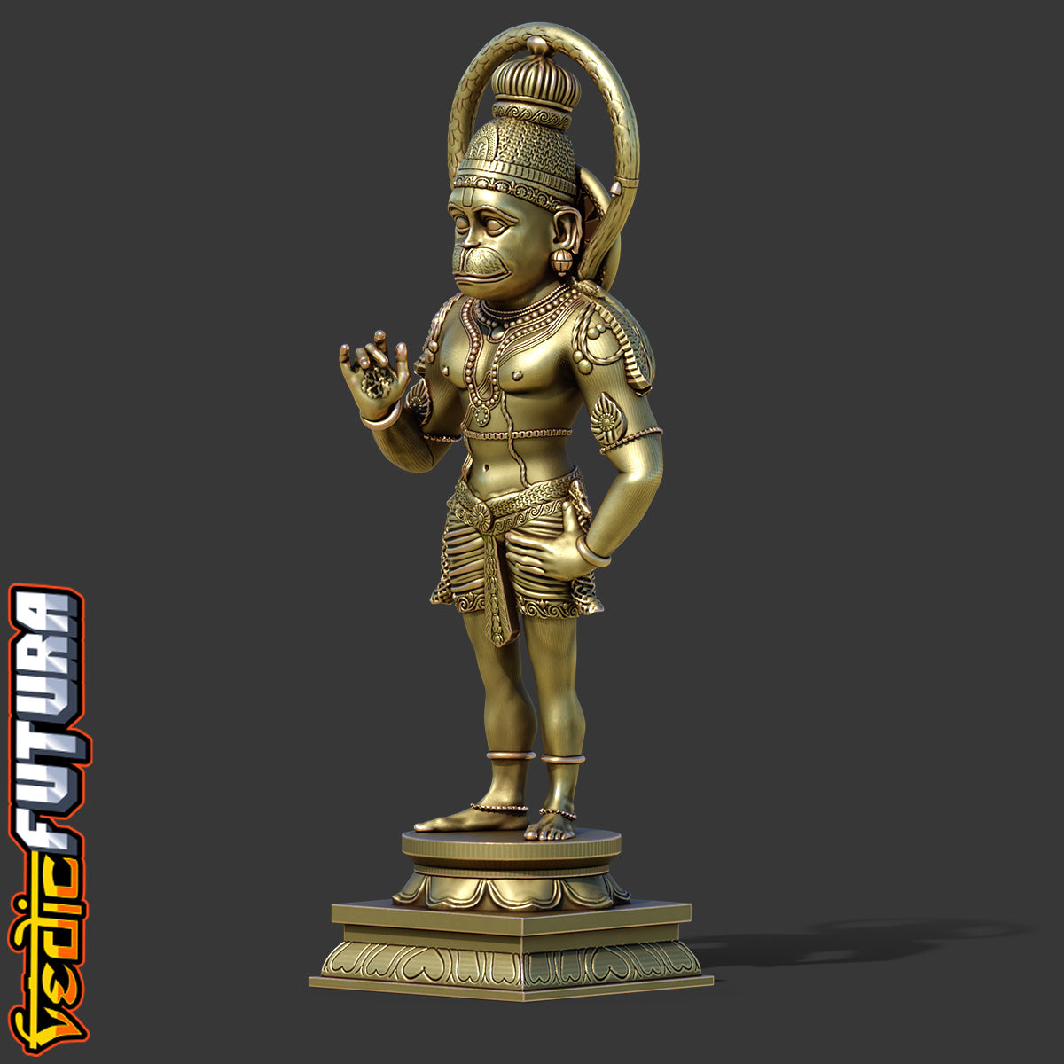 Anjaneya-Chola Bronze Hanuman