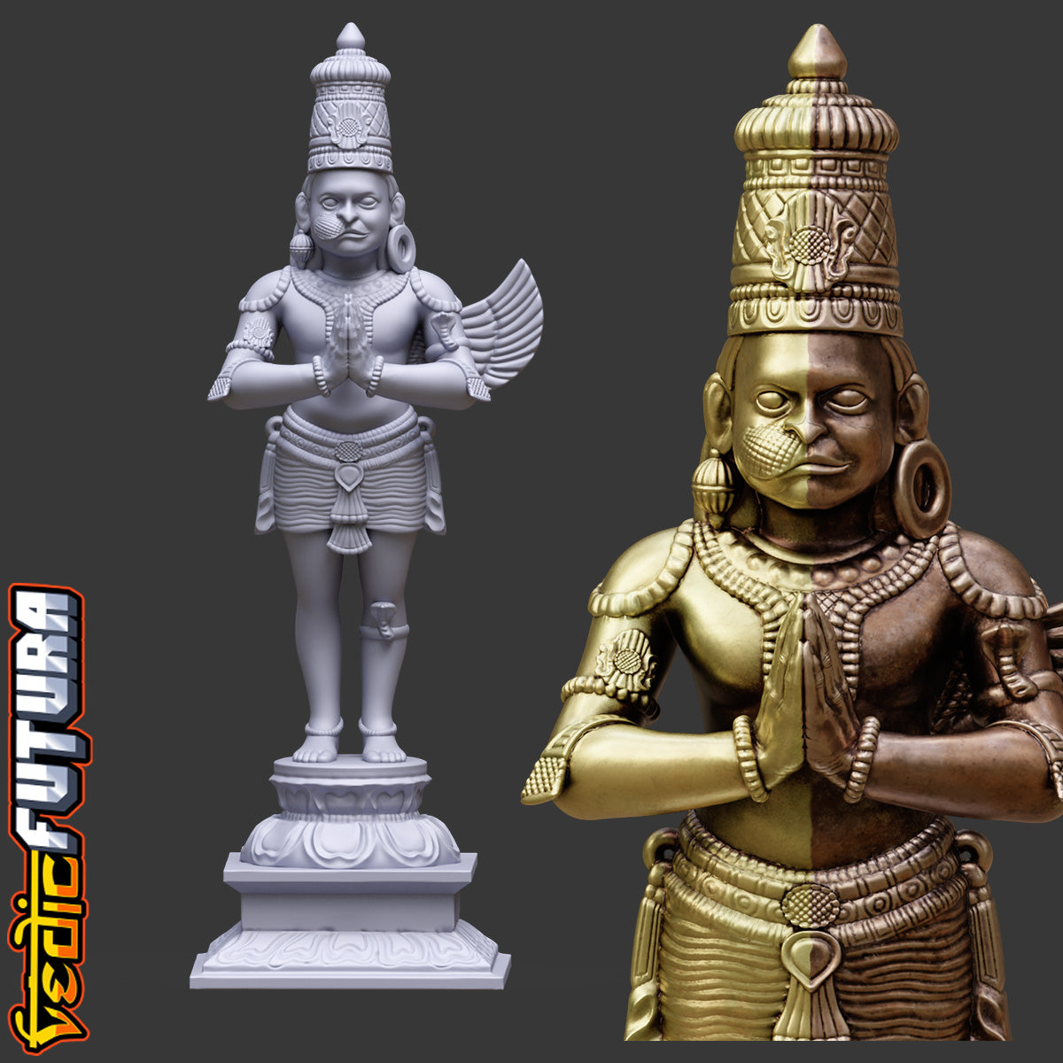 Garudanjaneya: The Hanuman–Garuda Composite