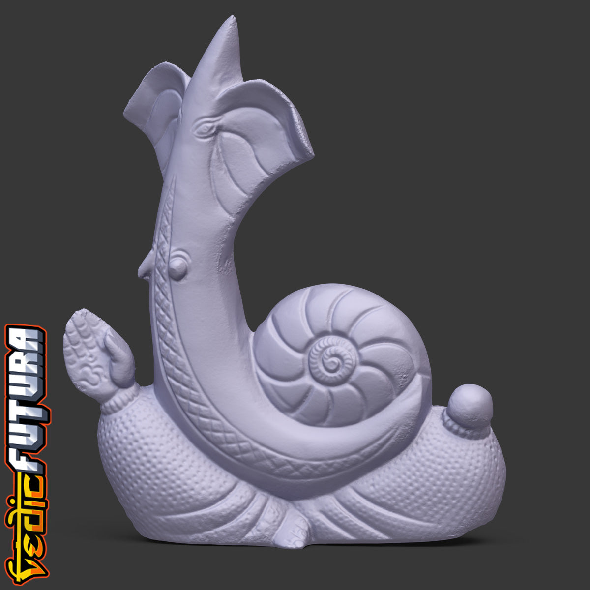 Abstract Ganapati in Flow