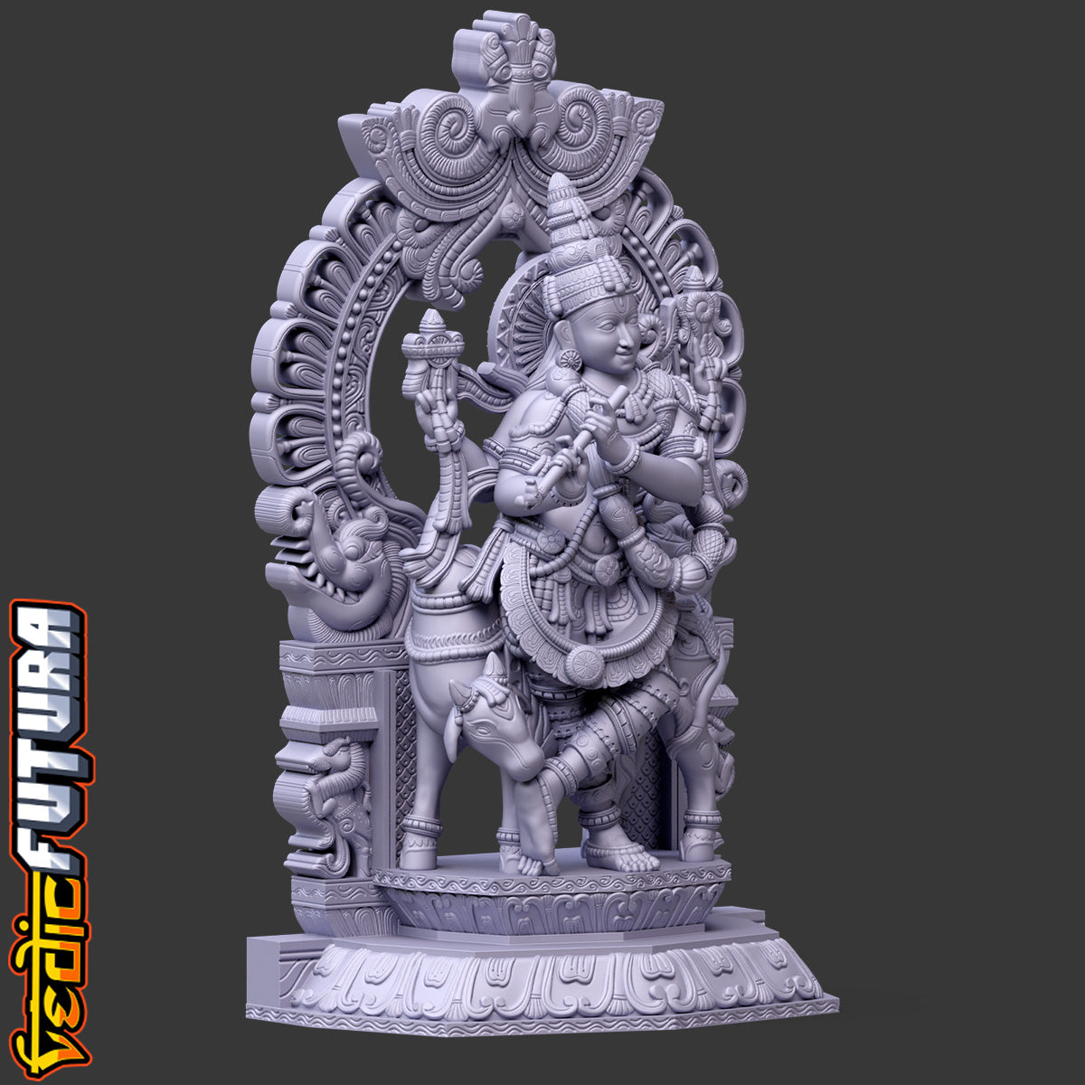 Venu Gopala under the Makara Torana