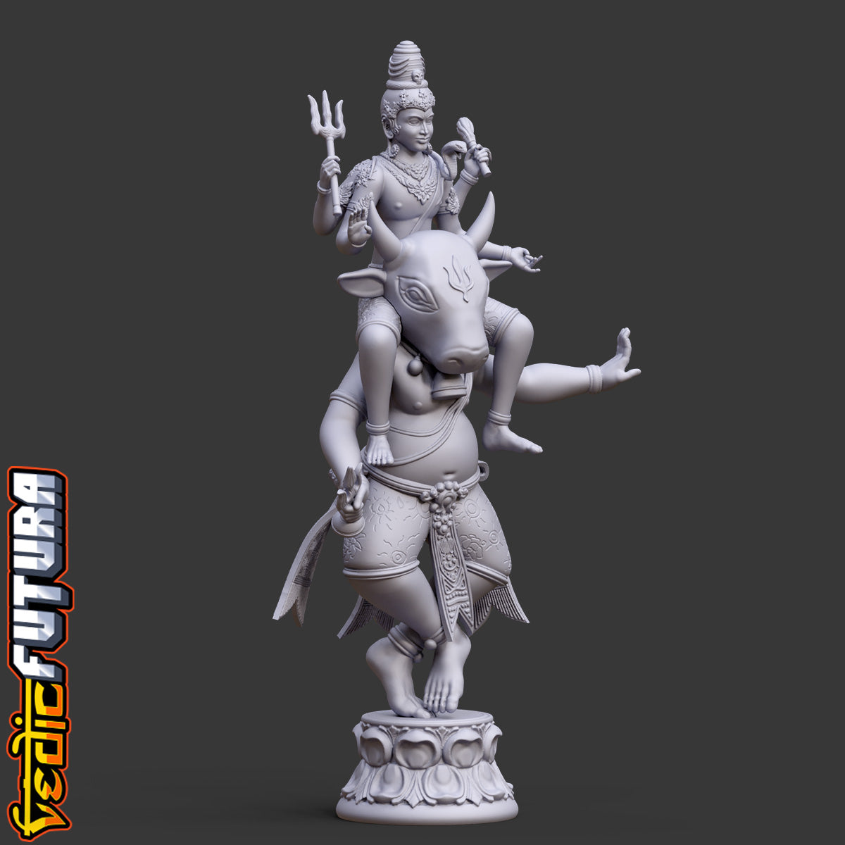 Tandava on Nandi: Balinese Shiva