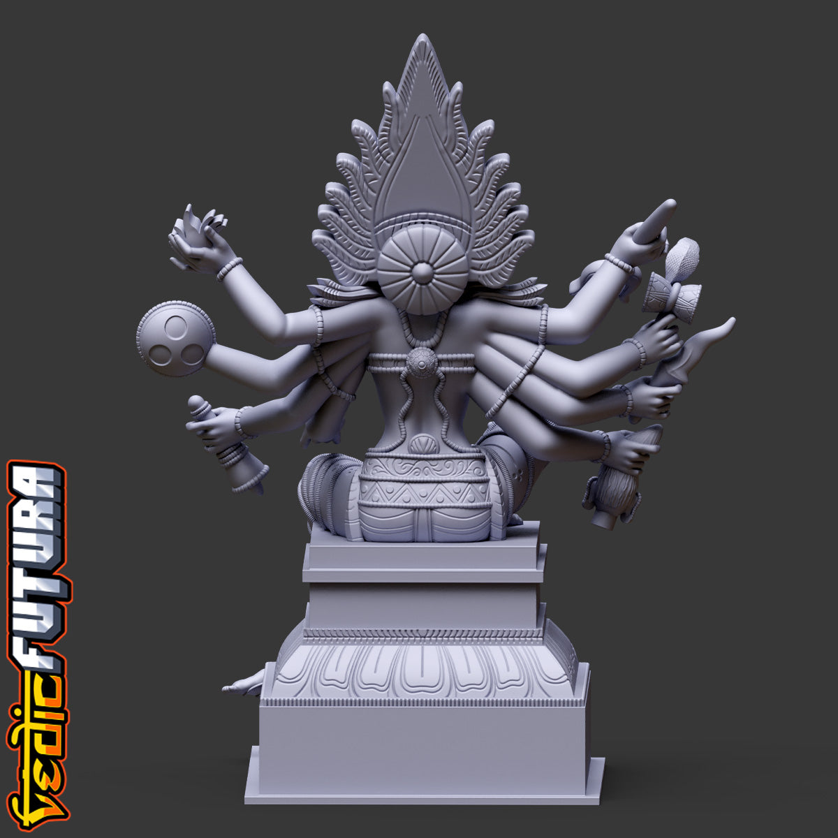 Kali Crushing Apasmara