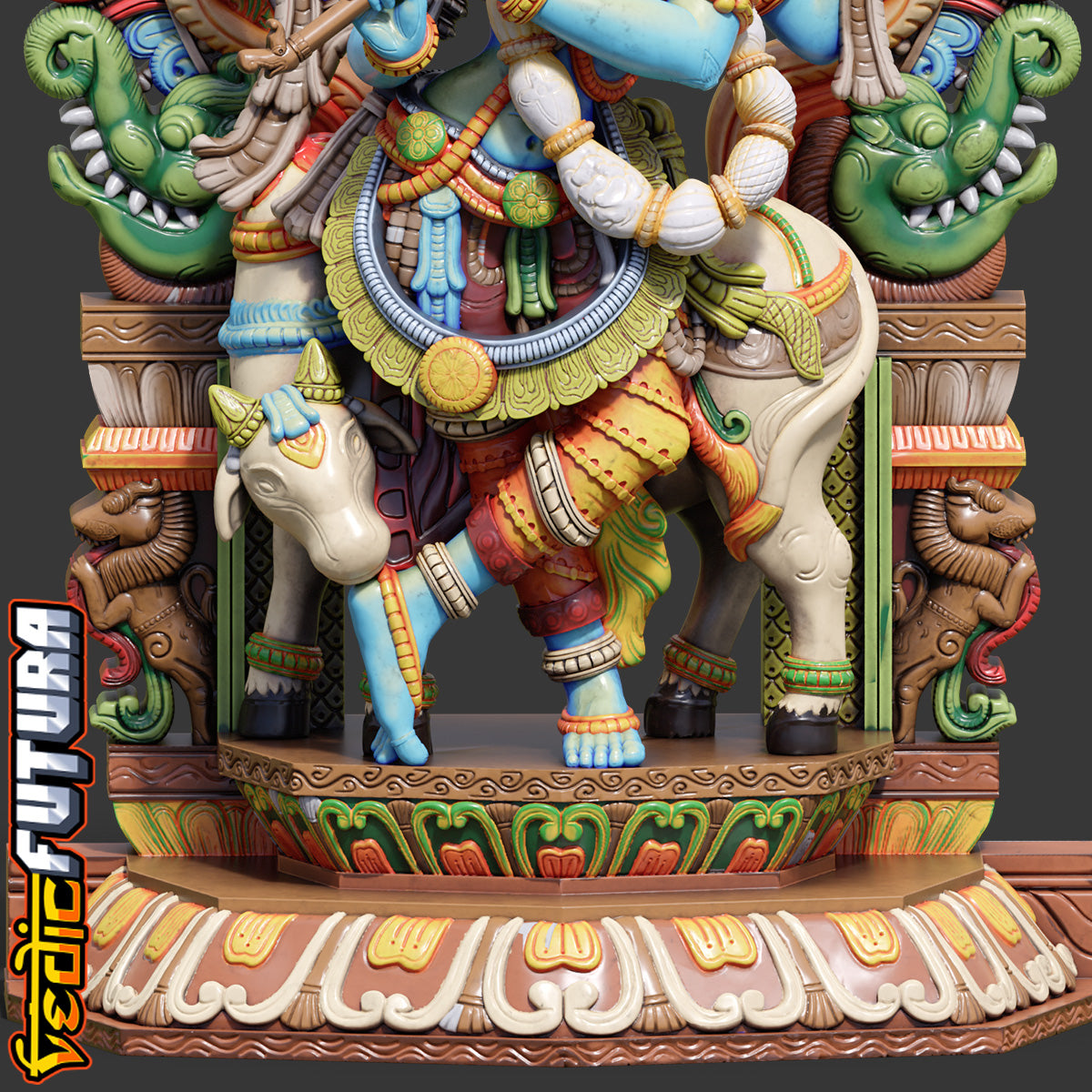Venu Gopala under the Makara Torana