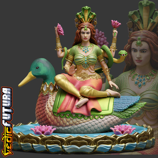 Manasa Devi: Serpent-Queen of the Waters