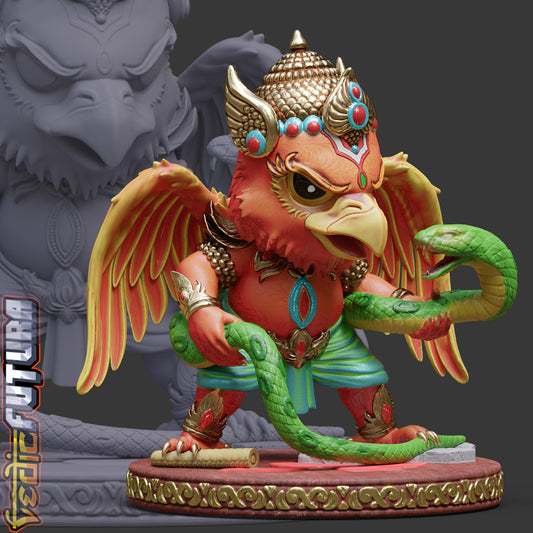 Chibi Garuda: Subduer of the Naga