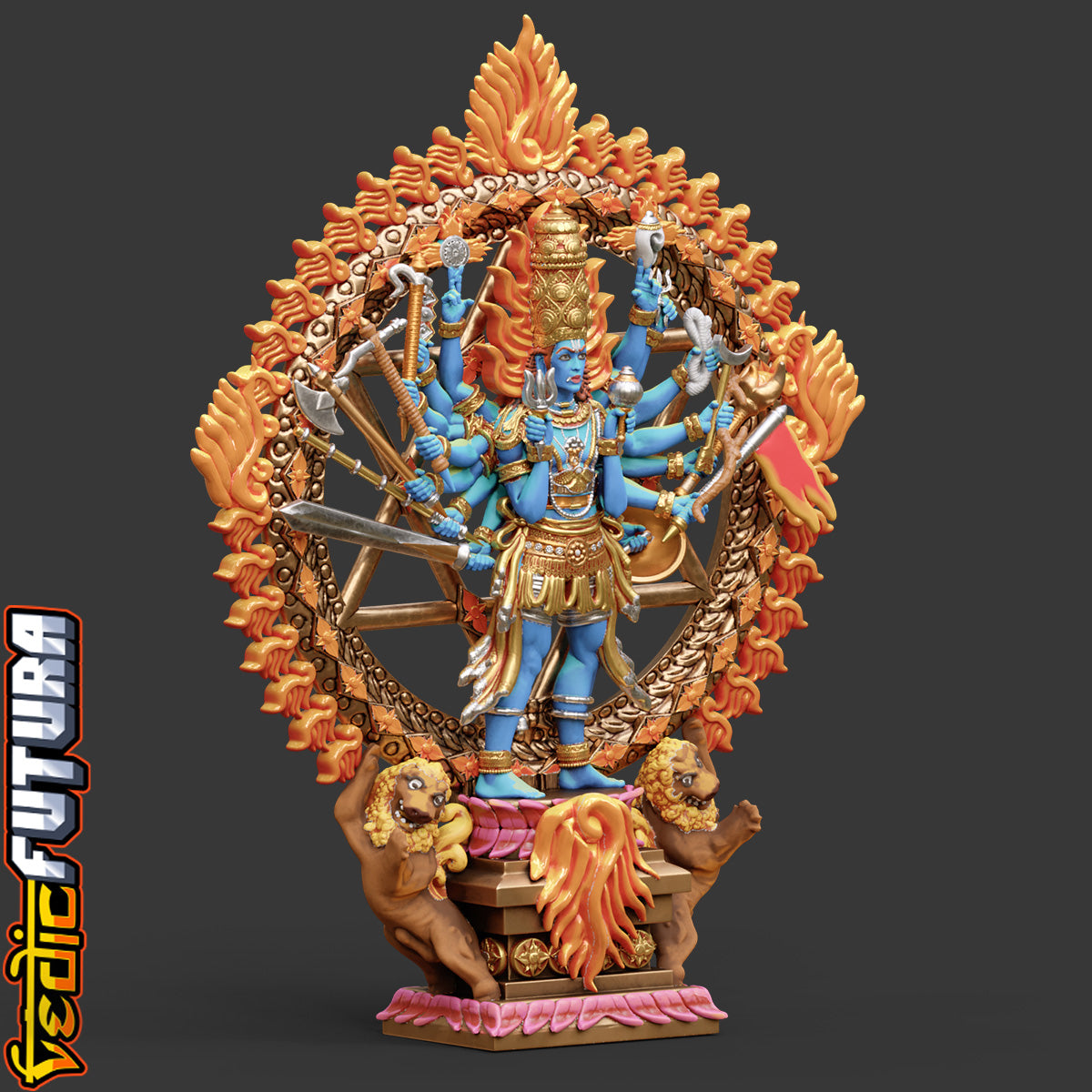 Maha Sudarshana: Guardian of the Dharma Chakra