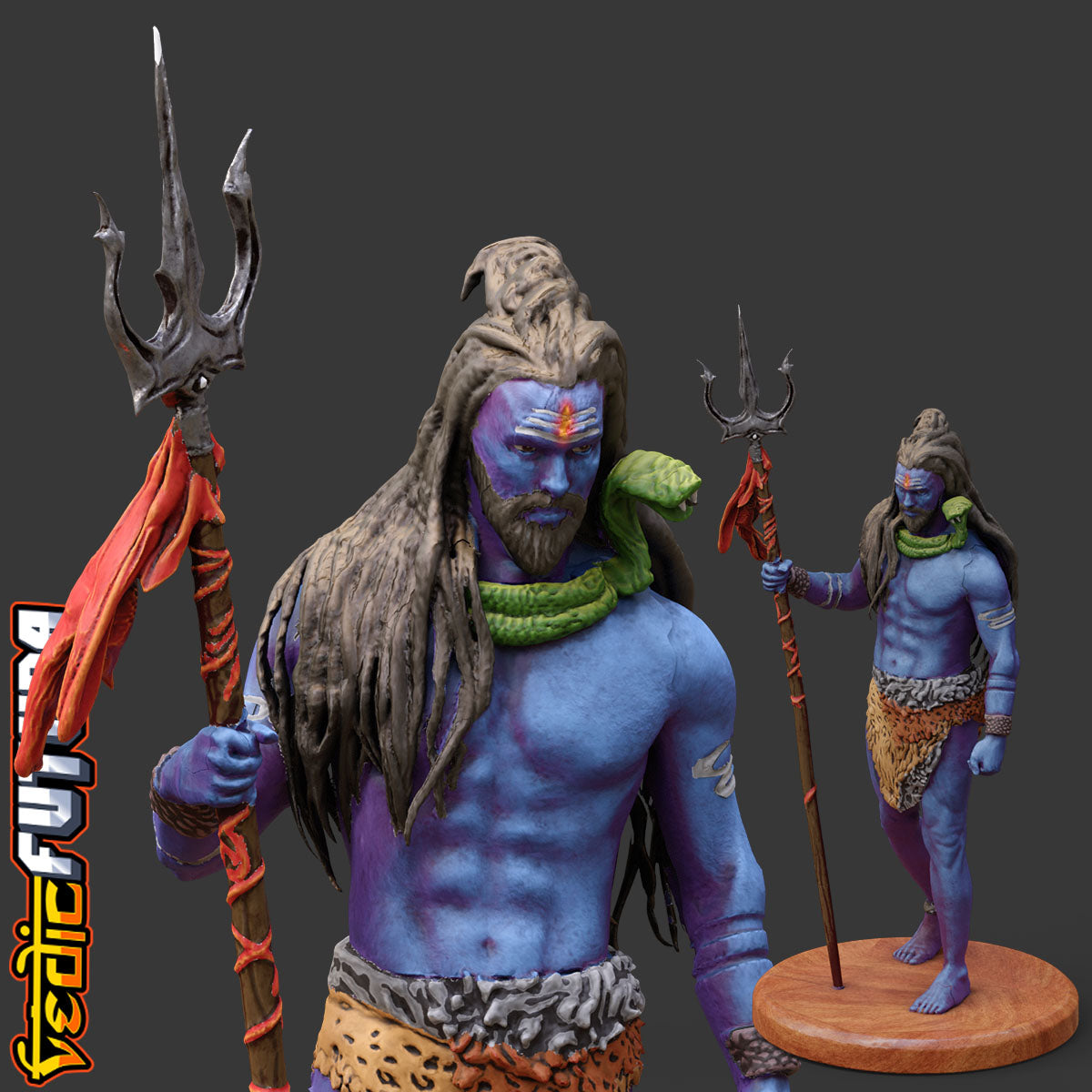 Shiva-Jatadhar - The One with Matted Hair