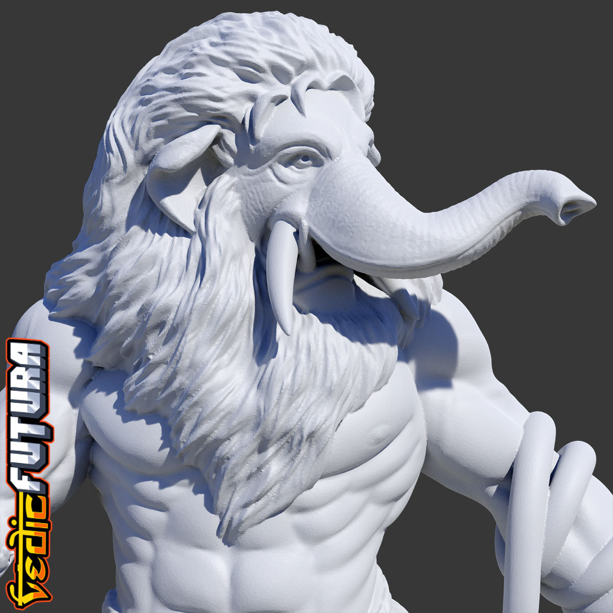 Lord Ganesha as Narasimha: Conqueror of Evil